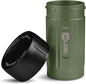 EDC120 Rugged Waterproof EDC Survival Tactical Storage Container, Zytel