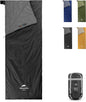 Naturehike Lightweight Sleeping Bag - Compact, Ultralight, Envelope Backpacking Bag - Portable, Waterproof, Comfortable With Compression Sack for 3 Season Camping, Traveling, Hiking