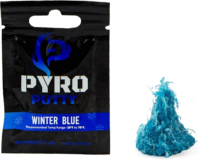 Phone Skope Pyro Putty Fire Starter Single Use 20 or 50 ct Foil Packs | for One Use & Avoids The Sticky Mess | Tear, Separate, Ignite