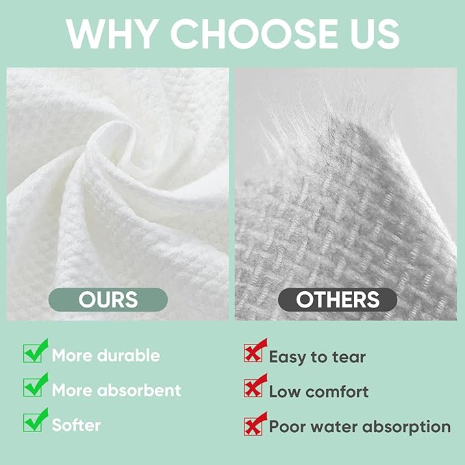 Disposable Compressed Towel Pure Cotton 23in×39in Applicable Tofor Swimming Hotel Camping Sports Hiking Beach Vacation Outdoor（10PCS）