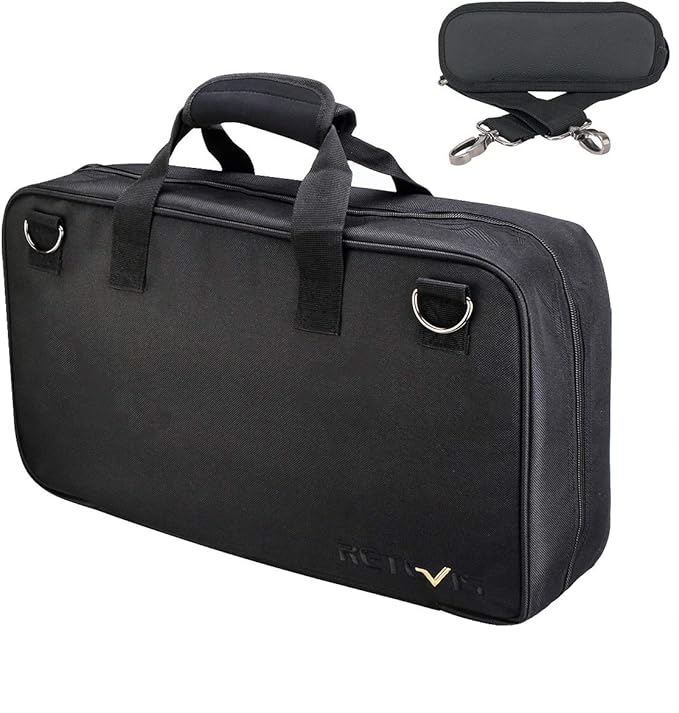 Retevis Two Way Radio Carrying Case, Carrying Pouch Compatible H-777 RT22 RT22S RT21RT68 RT29 Baofeng Motorola Midland pxton Walkie Talkies Outdoor Storage Travel Handbag (1 Pack)
