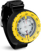 Scuba Compass, Professional Waterproof 5ATM Dive Wrist Compass with TPU Band for Outdoor Sports Diving, Sailing, Hiking, Survival Emergency