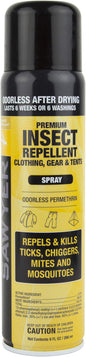 Sawyer Products SP602 Premium Permethrin Clothing Insect Repellent Aerosol Spray, 9-Ounce (Packaging may vary)
