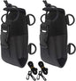 Two Way Radio Case Universal Radio Pouch Bag Holster for GPS Kenwood Yaesu Icom Motorola Baofeng UV5R UV82 TYT UV5RA HYT 888S Retevis H777 Walkie Talkie Nylon Multi-Function