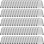 GoodToU Drawstring Bags - Nylon Gym & Travel Drawstring Backpack (White, 80Pcs)