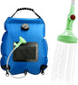 Solar Shower Bag, Solar Heating Camping Shower Bag, 5Gal(20L) Portable Camping Shower Bag, with Removable Hose and On-Off Switchable Shower Head, for Outdoor Traveling/Climbing/Hiking/Beach/Swimming