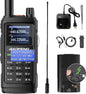 Baofeng Radio UV-17R Ham Radio Handheld (Upgraded of UV-5R) Tri Band Long Range Walkie Talkies for Adults Rechargeable NOAA Weather Receiver, 999CH, Copy Frequency, USB C Charger