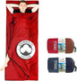 2-in-1 Sleeping Bag Liner and XL Sized Travel Sheet - All Around Zipper - 100% Cotton - Ultra Lightweight Sleep Liner for Hotel Hostel and Camping