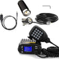 GMRS Mobile Radio Mini Size 20 Watt Long Range GMRS Repeater Capable NOAA Weather Alert Two-Way Radio GS800D