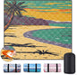 Picnic Blankets Outdoor Waterproof Sand Free 60"x80" Extra Large Beach Blanket Camping Essentials Vacation Accessories for Adults Camper Gear Must Haves Stuff Gifts Supplies for Women Couple