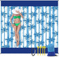 Beach Blanket Waterproof Sandproof Beach Mat Oversized 79" X 83" with 4 Stakes for 2-8 Adults, Soft and Durable, Sand Free, Light Weight, Perfect for Beach Travel Camping Outdoor Hiking