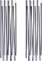 TRIWONDER Tent Pole 2 PCS - Aluminium Rod Tent Pole Replacement Accessories Tent Bar Tent Building Supporting Rod Awning Frames Kit for Hiking Camping
