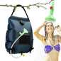Solar Shower Bag, Solar Heating Camping Shower Bag, 5Gal(20L) Portable Camping Shower Bag, with Removable Hose and On-Off Switchable Shower Head, for Outdoor Traveling/Climbing/Hiking/Beach/Swimming
