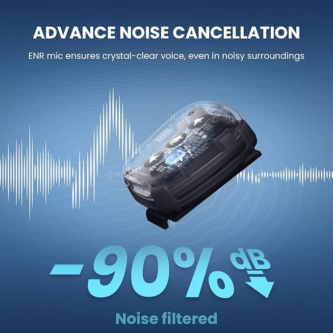 Came-TV Action Communicator 2-Pack Dect Full Duplex Wireless Intercom System with Pre-paired Hands-Free 3.5mm Audio Port for Referee Communication,Film Production,Camping or Boating