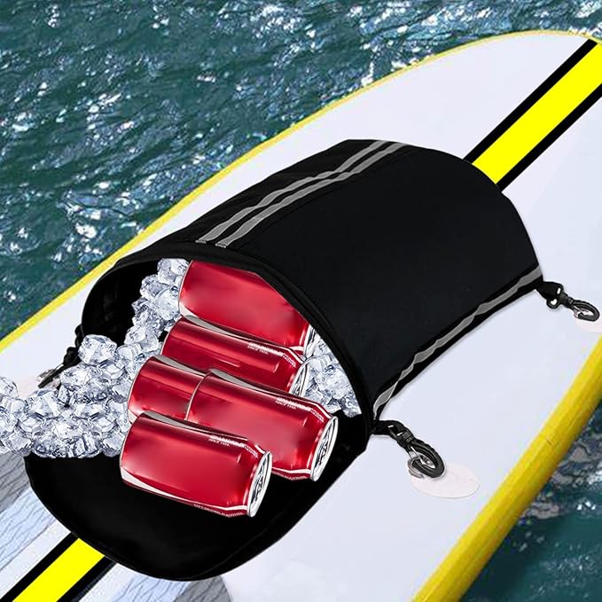 Youngy Waterproof Oxford Cloth Deck Pouch - Canoe Kayak Dry Bag With Snap Hooks For Surfing Water Sports