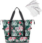 NPBAG Women Travel Duffel, Multi Functional Large Expandable Weekender Carry-on Tote, Gym Workout Overnight Bag, Mommy Hospital Bag for Labor and Delivery