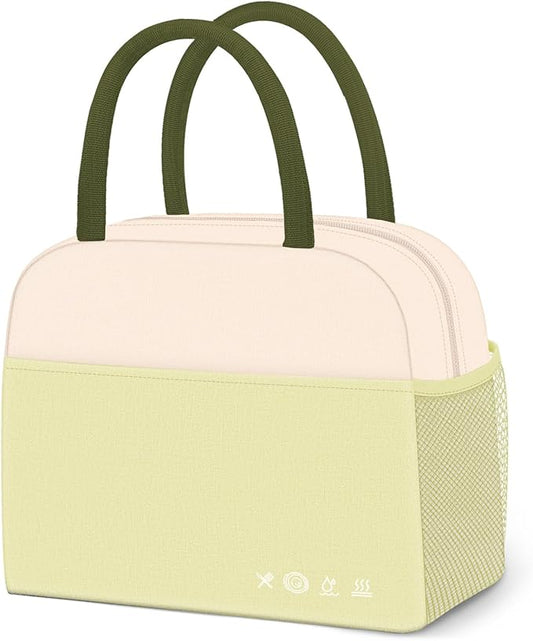Lunch Bag Women, Lunch Box for Women Men Reusable Insulated Lunch Tote Bag, Handbags Case High Capacity for Travel Work Picnic
