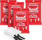 Emergency Fire Blanket for Kitchen and Home, 40” x 40” Fire Extinguishing Blanket(4pcs), Fire Suppression Blanket, Fire Safety Blanket, Fiberglass Flame Retardant Blanket