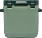 Stanley Adventure Outdoor Cooler 30 qt | Heavy Duty Outdoor Camping Cooler with Easy Carry Side Handles | 4 Days Cooling Ice Chest for 40 Cans | Flat Top Doubles as Seat | BPA-Free | Stanley Green