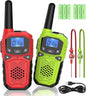 Walkie Talkies for Adults- WokTok Long Range Two Way Radio for Camping Hiking Hand Held Hiking Accessories Camping Gear Xmas Birthday Gift for Kids,SOS Siren,NOAA Weather Alert,2 Radios