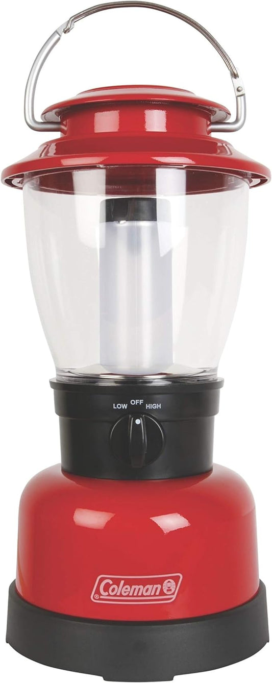 Coleman Personal LED Lantern with 4D Battery, Water and Impact-Resistant Lantern with Carry Handle Shines up to 700 Lumens, Lifetime LED Lights Never Need Replacing