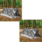 2 Pack - Emergency Survival Shelter Tent | 2 Person Thermal Shelter | All Weather Tube Tent | Reflective Material| Lightweight | Waterproof Camping Gear
