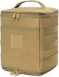 Tactical Camping Storage Bag 7L Utility Tote Bag Trunk Organizer (Coyote Brown)