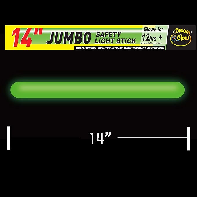DREAM GLOW Jumbo GlowSticks