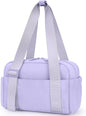 ZOMFELT Insulated Lunch Bag Women, Cute Lunch Tote Bag Lunch Box for Women, Leakproof Large Capacity Womens Lunch Bags with Adjustable Shoulder Strap for Work Office Outdoor Picnic Camping, Purple