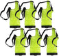6Pcs Universal Two Way Radio Waterproof Case Bag Portable Walkie Talkie Rainproof Pouch with Adjustable Strap Compatible for Motorola Kenwood Midland UV-3R UV-5R PX-888 Walkie Talkie Radio