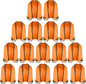 GoodtoU Drawstring Bags Bulk Cinch Backpacks - Nylon Drawstring Backpack Sports String bags 16 Pcs Orange