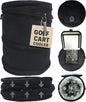 INTHEZONE - Collapsible Pop-Up Golf Cart Cooler Bag - Must-Have Push Cart and Cart Accessories for Men - Golf Necessities - Unique Golf Accessories for Golfers for Men