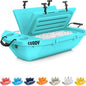 CUDDY Floating Cooler and Dry Storage Vessel for Land & Water – 40QT– Great for River, Beach, Kayak, Pool, & Lake - Multiple Color Options