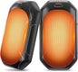 Rechargeable Hand Warmers 2 Pack, Electric Hand Warmer Reusable, 2 in 1 Pocket Portable Hand Warmer Outdoor/Indoor/Hunting/Camping/Working USB Hand Warmers for Men Women Kids