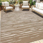 HEBE Outdoor Rug 6'x9' for Patios Clearance Waterproof Patio Mat Plastic Straw Rug Reversible RV Camping Tent Rug Outside Indoor Outdoor Area Rugs for RV,Deck,Beach,Balcony,Camper