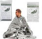 First Aid Mylar Rescue Blanket，Emergency Blankets for Survival Gear and Equipment，Designed for Outdoor, Body Warmer Blanket,Space, Camping Gear, Hiking Travel(Silver, 12 Pack)