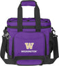 Logo Brands NCAA Flex 24-Can Cooler - Heat-Sealed Leak-Proof Lining, Built-in Bottle Opener, Adjustable Shoulder Strap- Great for Tailgates & Picnics