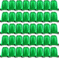 KUUQA 60Pcs Green Drawstring Backpack Bag Bulk Drawstring Bags String Bags Storage Bags Gym Backpack for Sport Gym Traveling