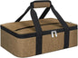 Insulated Casserole Carrier, Portable Casserole Carrier for Hot or Cold Food Lunch Tote Warmer or Cooler Bag, Lasagna Lunch Bag for Potluck Parties- Fits 9" x 13" Baking Dish-Coffee