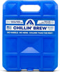 Arctic Ice Chillin' Brew Series Long Lasting Reusable Ice Pack - Freezes at 28° Fahrenheit - Designed to Keep Beverages Colder Than Ice