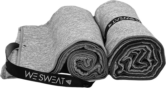 Microfiber Soft and Absorbent Gym Towels, Silver ION Odor-Free Absorbent Fiber, Fast Drying Men & Women Workout Gear for Body Sweat, Working Out, Towels, Sports Exercise Fitness Gear