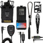 Baofeng accessories Set Baofeng UV-5R Battery 3800mAh, USB Charging Cable, Baofeng Antenna, Baofeng Programming Cable, Radio Pouch, Speaker Mic compatible Baofeng UV5R BF-F8HP UV-5X3