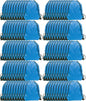 GoodtoU Drawstring Bags - 100 Piece Nylon Backpacks with Drawstring for Gym, Sport (Sky Blue)