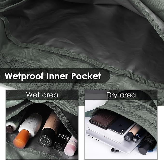 Sukeen Drawstring Backpack Swim Bag Lightweight String Backpack for Beach Pickleball Swimming Pool Gym Workout Gear Sport