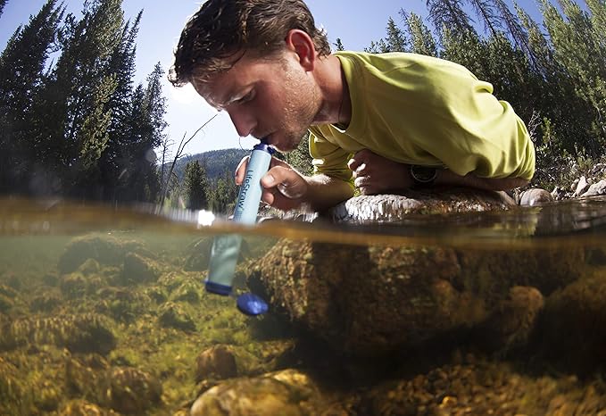 LifeStraw Personal Water Purifier for Hiking, Camping, Travel, and Emergency Preparedness