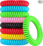 Mosquito Repellent Bracelets, 10 Pack DEET-Free Mosquito Bands, Individually Wrapped Waterproof Repellent Wristbands for Adults and Kids