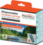 Prepwell Disposable Unisex Urinal Bags- Immediately Turns Urine into Gel with Super Absorbent Crystals to Prevent Spills- 6 Urinals with Hand Wipes Included