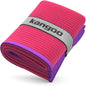 Kangoo Ribbed Microfiber Towel – Super Absorbent and Quick Dry, Suitable for Travel, Beach, Camping, Gym, Pool, Yoga (Fuchsia)