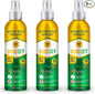 Natrual Mosquito, Gnats & Tick Spray Repellent, 8.5 FL OZ (250ml) Deet Free, Made with Essential Oils, Lasts up to 4 Hours Original (3 Pack)