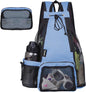 Swim Bag Beach Backpack with Padded Shoulder Strap Mesh Backpack with Wet Pocket for Swimming, Gym